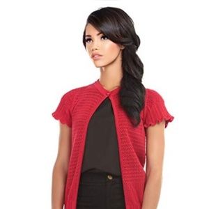 Collectif B&B Crochet Cardigan XXS UK6 NWOT